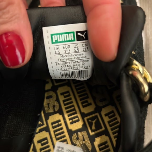 PUMA SUEDE CLASSIC X CHAIN. Size 5.5 Men - Picture 9 of 9